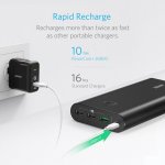 Anker PowerCore+ 26800 mAh Qualcomm Quick Charge 3.0 - преносима външна батерия с 3 USB изхода и технология за бързо зареждане (черен) 4