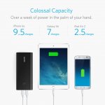 Anker PowerCore+ 26800 mAh Qualcomm Quick Charge 3.0 - преносима външна батерия с 3 USB изхода и технология за бързо зареждане (черен) 6