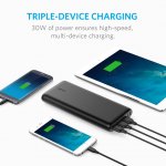 Anker PowerCore 26800 mAh с PowerIQ и VoltageBoost - преносима външна батерия с 3 USB изхода за зареждане и 2 microUSB входа за презареждане (черен) 3
