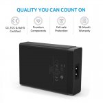 Anker PowerPort 6 Ports (30W) с PowerIQ и VoltageBoost - захранване с 6 x USB изхода за мобилни телефони и таблети (черен)  4