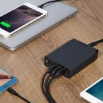 Anker PowerPort 6 Ports (30W) с PowerIQ и VoltageBoost - захранване с 6 x USB изхода за мобилни телефони и таблети (черен)  5