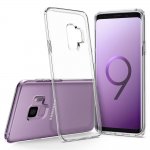 Spigen Liquid Crystal Case - тънък качествен термополиуретанов кейс за Samsung Galaxy S9 (прозрачен)  1