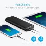 Anker PowerCore 15600 mAh Power Bank с PowerIQ и VoltageBoost - външна батерия с 2 USB изхода за зареждане на мобилни устройства 1