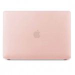 Moshi iGlaze Case - матиран предпазен кейс за MacBook Pro 13 Touch Bar (розов-прозрачен) 1
