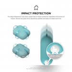 Elago Airpods Waterproof Case - водоустойчив силиконов калъф за Apple Airpods (светлосин) 4
