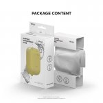 Elago Airpods Waterproof Case - водоустойчив силиконов калъф за Apple Airpods (жълт) 7