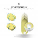 Elago Airpods Waterproof Case - водоустойчив силиконов калъф за Apple Airpods (жълт) 4