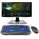 Tecknet Gaming Combo X701 - комплект геймърска клавиатура и мишка с LED подсветка (за PC) 5
