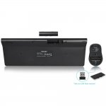 Tecknet Office Slim X615 2.4G  - комплект устойчива на течности клавиатура и безжична мишка за офиса (черен) 1