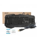 TeckNet X704 Gryphon LED Illuminated Gaming Keyboard - геймърска клавиатура с LED подсветка (за PC) 3