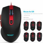 Tecknet Kraken Gaming Combo X706 - комплект геймърска клавиатура и мишка с LED подсветка (за PC) 3