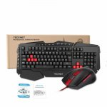 Tecknet Kraken Gaming Combo X706 - комплект геймърска клавиатура и мишка с LED подсветка (за PC) 2