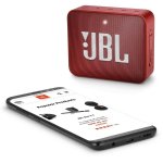 JBL Go 2 Wireless Portable Speaker - безжичен портативен спийкър за мобилни устройства (червен) 3