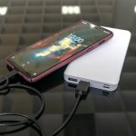 4smarts Power Bank VoltHub Lite 10000 mAh - външна батерия с два USB и USB-C изходи (бял) 2