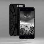 Spigen Rugged Armor Case - термополиуретанов кейс с най-висока степен на защита за Huawei P10 (черен-мат) 2