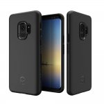 Patchworks Level ITG Case - хибриден удароустойчив TPU калъф за Samsung Galaxy S9 (черен) 1