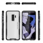 Ghostek Cloak 3 Case - хибриден удароустойчив кейс за Samsung Galaxy S9 Plus (прозрачен-черен) 1