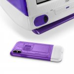 Spigen Classic C1 Case - хибриден кейс с висока степен на защита за iPhone XS, iPhone X (лилав) 8