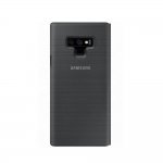 Samsung LED View Cover EF-NN960PBEGWW - оригинален кожен калъф през който виждате информация от дисплея за Samsung Galaxy Note 9 (черен) 1