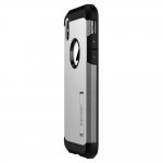 Spigen Tough Armor Case - хибриден кейс с най-висока степен на защита за iPhone XS, iPhone X (сребрист) 2