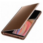 Samsung Clear View Stand Cover EF-ZN960CA - оригинален кейс с поставка, през който виждате информация от дисплея за Samsung Galaxy Note 9 (кафяв) 2