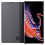 Samsung Clear View Stand Cover EF-ZN960CB - оригинален кейс с поставка, през който виждате информация от дисплея за Samsung Galaxy Note 9 (черен) 3