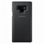 Samsung Clear View Stand Cover EF-ZN960CB - оригинален кейс с поставка, през който виждате информация от дисплея за Samsung Galaxy Note 9 (черен) 1