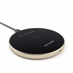 Satechi Wireless Charging Pad Fast Charge - поставка (пад) за безжично захранване за QI съвместими устройства (златист) 4