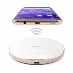 Satechi Wireless Charging Pad Fast Charge - поставка (пад) за безжично захранване за QI съвместими устройства (розово злато) 6