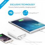 Anker PowerCore 10400 mAh с PowerIQ и VoltageBoost - преносима външна батерия  с два USB изхода и технология за бързо зареждане (бял) 1