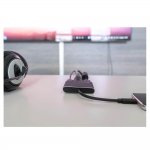 4smarts Converter OfficeCord - USB-C хъб за смартфони със Samsung Dex и Huawei Easy Projection и мобилни устройства с USB-C (черен) 4