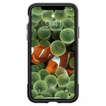 Spigen Classic One Case - хибриден кейс с висока степен на защита за iPhone XS, iPhone X (сив) 6