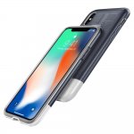 Spigen Classic C1 Case - хибриден кейс с висока степен на защита за iPhone XS, iPhone X (сив) 8