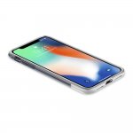 Spigen Classic C1 Case - хибриден кейс с висока степен на защита за iPhone XS, iPhone X (сив) 6