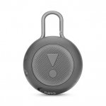 JBL Clip 3 - водоустойчив безжичен портативен спийкър (с карабинер) с микрофон за мобилни устройства (сив)  4