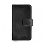 Bugatti Zurigo Booklet Case - кожен калъф (естествена кожа), тип портфейл за iPhone 8, iPhone 7 (черен) 3
