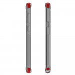 Ghostek Covert 2 Case  - хибриден удароустойчив кейс за Samsung Galaxy Note 9 (прозрачен-червен) 3