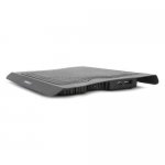 Omega Stand Coolwave - егрономична охлаждаща поставка с тих вентилатор за Mac и преносими компютри (бял) 2