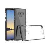 4smarts Soft Cover Airy Shield - хибриден удароустойчив кейс за Samsung Galaxy Note 9 (черен-прозрачен) 2