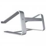 Macally Aluminium Laptop Stand - преносима алуминиева поставка за MacBook и лаптопи (тъмносива) 3