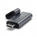 Satechi USB-C МicroSD/SD Card Reader - четец за microSD и SD карти памет за мобилни устройства (тъмносив) 2