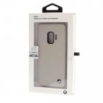 BMW Signature Silicone Hard Case - твърд силиконов кейс за Samsung Galaxy S9 (бежов) 2