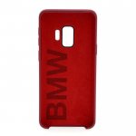 BMW Signature Silicone Hard Case - твърд силиконов кейс за Samsung Galaxy S9 (червен) 1
