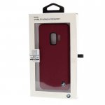 BMW Signature Silicone Hard Case - твърд силиконов кейс за Samsung Galaxy S9 (червен) 2