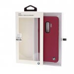 BMW Signature Silicone Hard Case - твърд силиконов кейс за Samsung Galaxy S9 Plus (червен) 3
