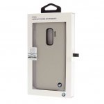 BMW Signature Silicone Hard Case - твърд силиконов кейс за Samsung Galaxy S9 Plus (бежов) 2