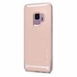 Spigen Neo Hybrid Case - хибриден кейс с висока степен на защита за Samsung Galaxy S9 (златист) 3