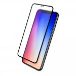 Eiger 3D Glass Full Screen Tempered Glass Screen Protector - калено стъклено защитно покритие с извити ръбове за целия дисплей на iPhone XS Max (черен-прозрачен) 2