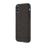 Incipio Carnaby Case Design Series - дизайнерски удароустойчив кейс за iPhone XS, iPhone X (сив) 1