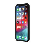 Incipio DualPro Case - удароустойчив хибриден кейс за iPhone XS Max (черен) 2